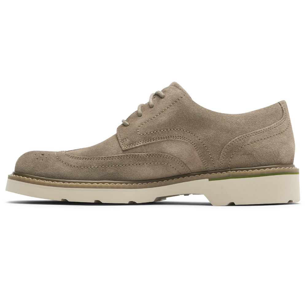 Tenis Rockport Homem Cinzentas - Charlee Waterproof Wingtip - 38245VEPG